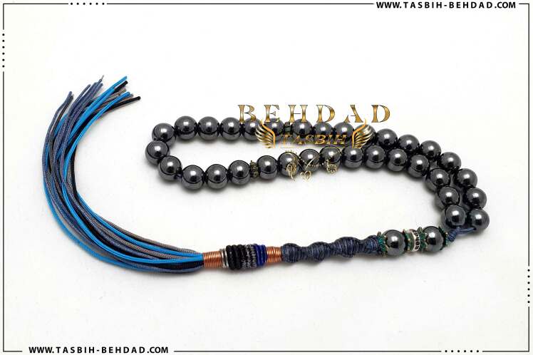 تسبیح حدید تراش گِرد ، خوش دست ، در فروشگاه و کارگاه تولید تسبیح بهداد