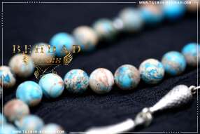 تسبیح فیروزه | تسبیح با سنگ معدنی فیروزه | تسبیح با سنگ طبیعی فیروزه | فروشگاه و کارگاه تولید تسبیح فیروزه بهداد | گوهر فیروزه | تسبیح فیروزه زیبا | رنگ فیروزه | معدن فیروزه | جنس فیروزه | Turquoise Rosary | rosary | tasbih behdad | tasbih | behdad | تسبیح | بهداد |