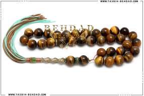 تسبیح چشم ببر | تسبیح با سنگ معدنی چشم ببر | تسبیح با سنگ طبیعی تایگر | فروشگاه و کارگاه تولید تسبیح چشم ببر بهداد | گوهر چشم ببر | تایگر زیبا | رنگ چشم ببر | معدن چشم ببر | جنس چشم ببر | معادن چشم ببر | تایگر خوش رخ | Tiger's Eye | Tiger's Eye Rosary | rosary | tasbih behdad | tasbih | behdad | تسبیح | 