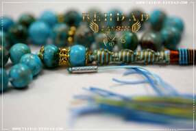 تسبیح فیروزه | تسبیح با سنگ معدنی فیروزه | تسبیح با سنگ طبیعی فیروزه | فروشگاه و کارگاه تولید تسبیح فیروزه بهداد | گوهر فیروزه | تسبیح فیروزه زیبا | رنگ فیروزه | معدن فیروزه | جنس فیروزه | Turquoise Rosary | rosary | tasbih behdad | tasbih | behdad | تسبیح | بهداد |