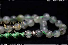 تسبیح پرهنیت | تسبیح با سنگ معدنی پرهنیت | تسبیح با سنگ طبیعی پرهنیت | فروشگاه و کارگاه تولید تسبیح پرهنیت بهداد | گوهر پرهنیت | پرهنیت زیبا | رنگ پرهنیت | معدن پرهنیت | جنس پرهنیت | تسبیح | Rosary | Prehenite Rosary | rosary | tasbih behdad | tasbih | behdad | تسبیح | بهداد |