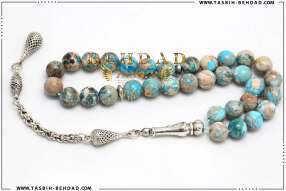 تسبیح فیروزه | تسبیح با سنگ معدنی فیروزه | تسبیح با سنگ طبیعی فیروزه | فروشگاه و کارگاه تولید تسبیح فیروزه بهداد | گوهر فیروزه | تسبیح فیروزه زیبا | رنگ فیروزه | معدن فیروزه | جنس فیروزه | Turquoise Rosary | rosary | tasbih behdad | tasbih | behdad | تسبیح | بهداد |