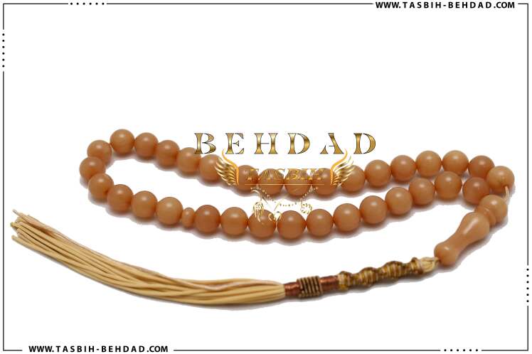 تسبیح کهربا شمش ، تراش ترکیه و بسیار خوش دست در فروشگاه و کارگاه تولید تسبیح بهداد