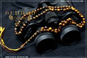 تسبیح چشم ببر | تسبیح با سنگ معدنی چشم ببر | تسبیح با سنگ طبیعی تایگر | فروشگاه و کارگاه تولید تسبیح چشم ببر بهداد | گوهر چشم ببر | تایگر زیبا | رنگ چشم ببر | معدن چشم ببر | جنس چشم ببر | معادن چشم ببر | تایگر خوش رخ | Tiger's Eye | Tiger's Eye Rosary | rosary | tasbih behdad | tasbih | behdad | تسبیح | 