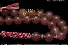 تسبیح کوارتز توت فرنگی | تسبیح با سنگ معدنی کوارتز | تسبیح با سنگ طبیعی کوارتز | فروشگاه و کارگاه تولید تسبیح کوارتز بهداد | گوهر کوارتز | کوارتز زیبا | رنگ کوارتز | معدن کوارتز | جنس کوارتز | تسبیح کریستال کوارتز | تسبیح | Rosary | Quartz Crystal | Quartz Crystal Rosary | rosary | tasbih behdad | tasbih | behdad | تسبیح | بهداد |